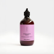 HAND & BODY WASH, Patchouli & Amber Vanilla, 490 ml