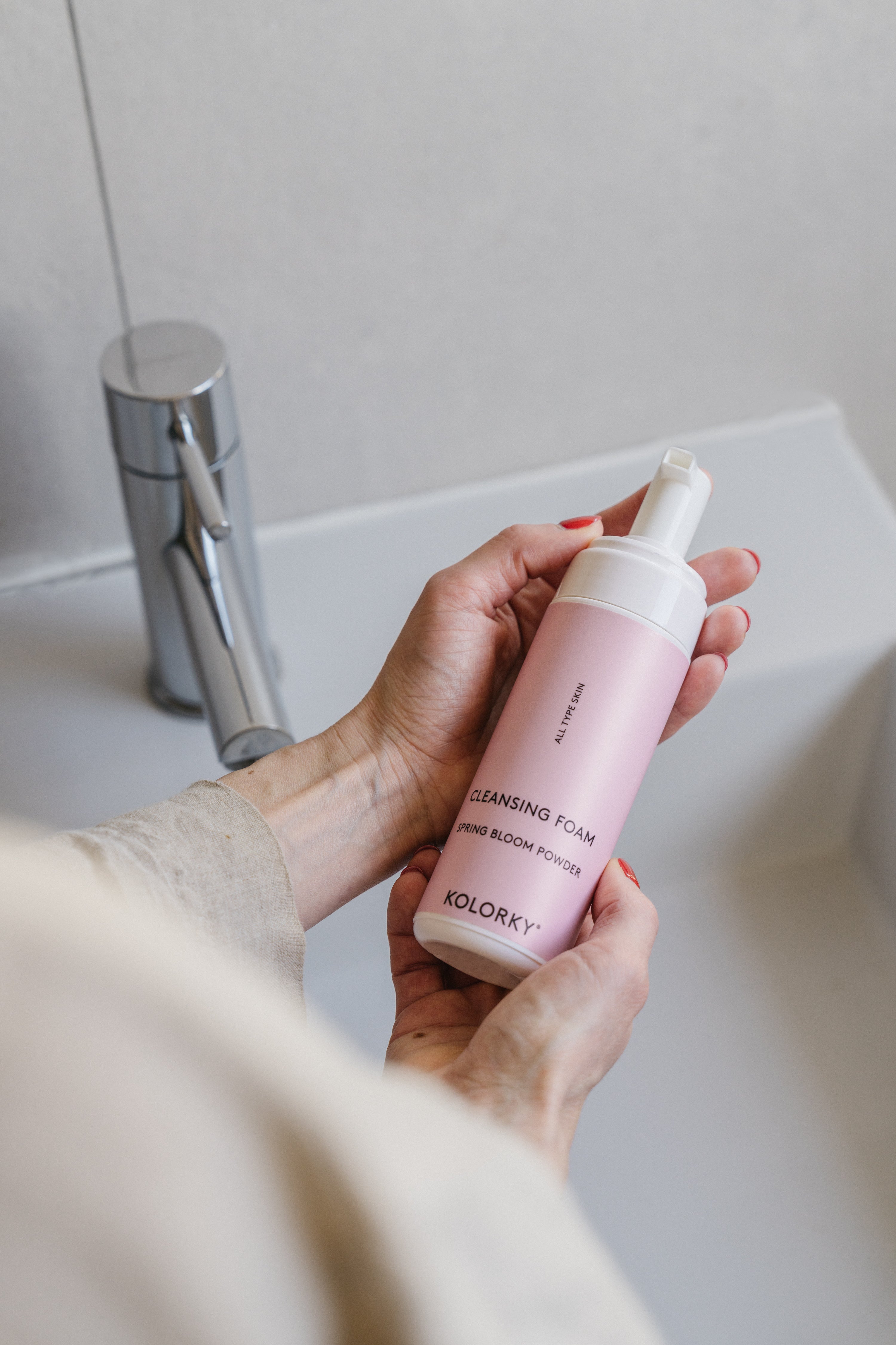 CLEANSING FOAM, Spring Bloom Powder, 150 ml