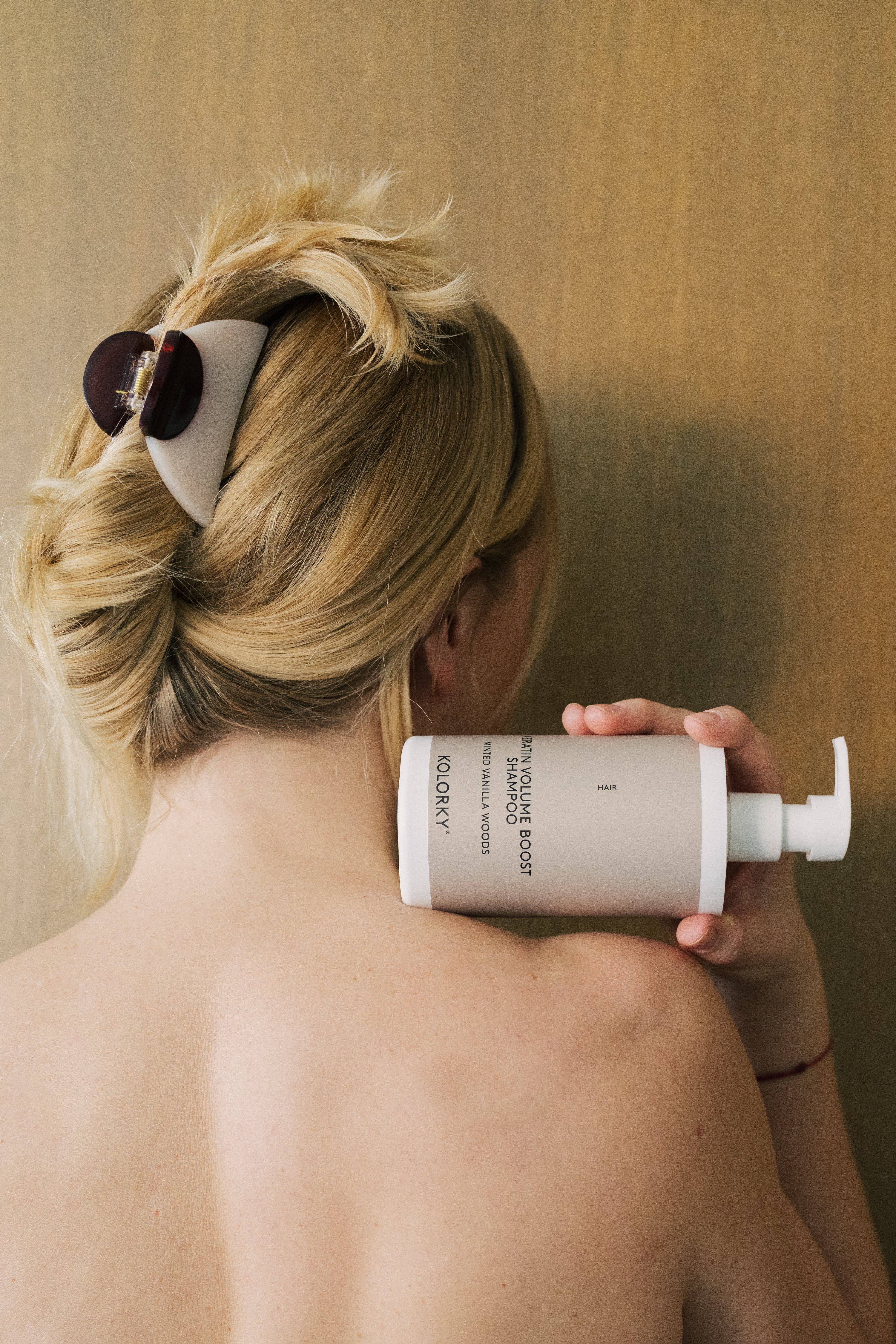 KERATINE VOLUME BOOST SHAMPOO, Minted Vanilla Woods, 390 ml